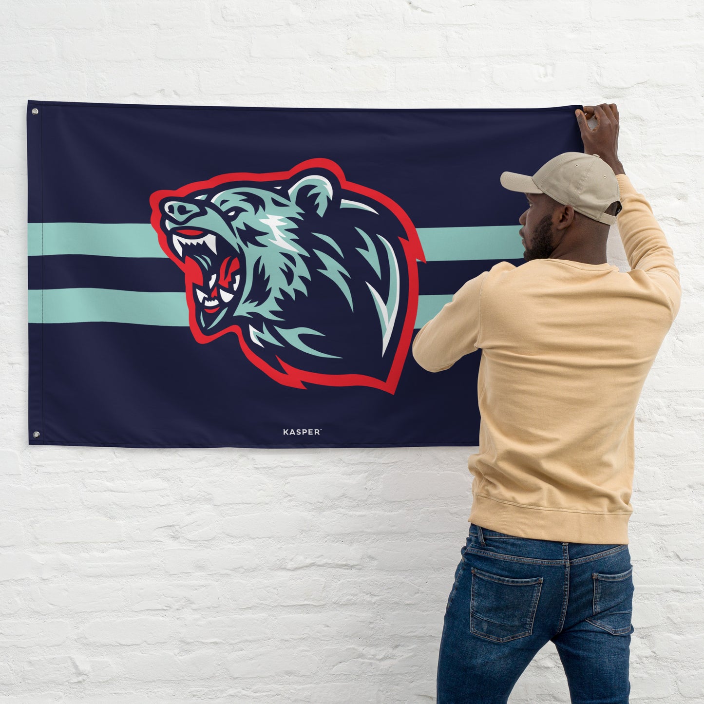 Grizzlies Team Flag