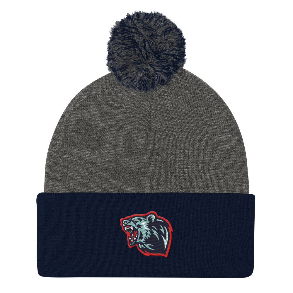Grizzlies Pom-Pom Beanie