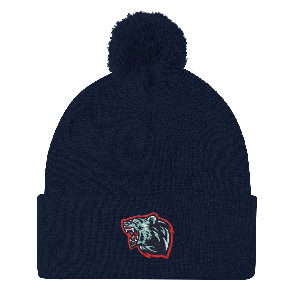 Grizzlies Pom-Pom Beanie